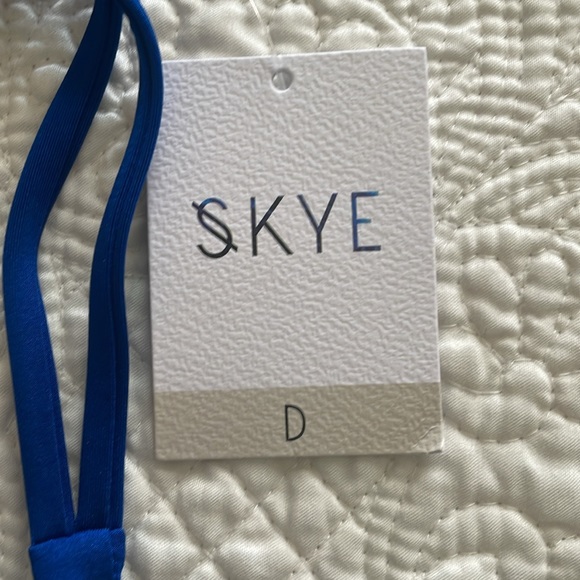 NEW SKYE SWIMWEAR SAPPHIRE BLUE BIKINI 2 PIECE SET BUNDLE - Picture 4 of 16